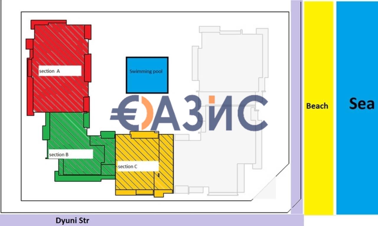 Тристаен апартамент в с. Равда, Област Бургас - 108 кв.м за 1102 €/кв.м - Снимка #11
