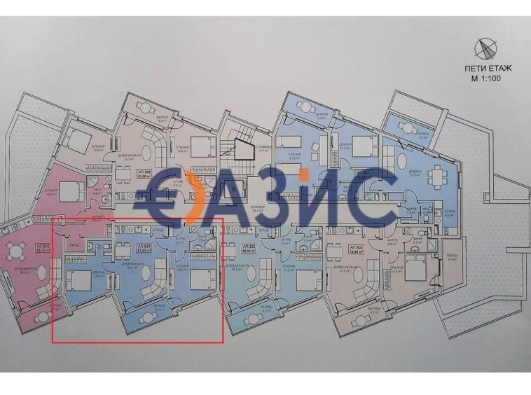 Тристаен апартамент в с. Равда, Област Бургас - 87 кв.м за 1507 €/кв.м - Снимка #4
