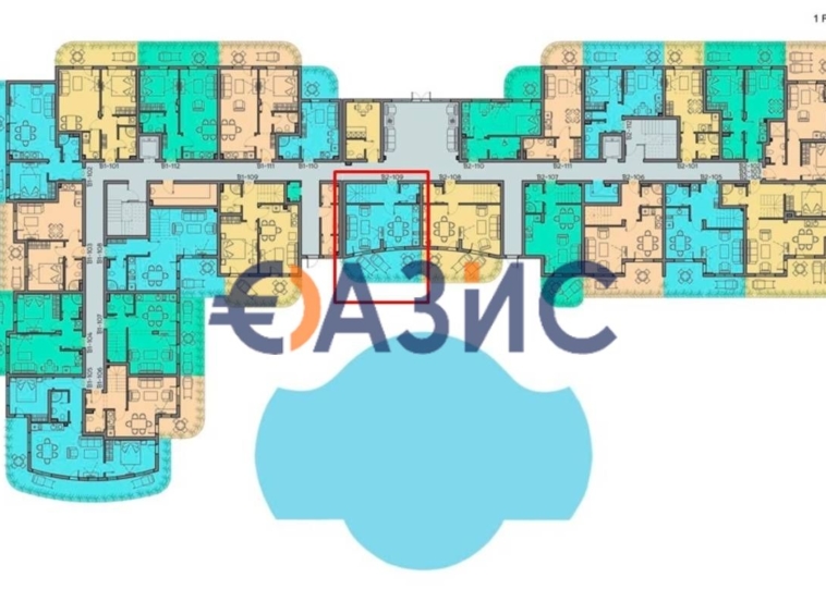 Тристаен апартамент в с. Равда, Област Бургас - 92 кв.м за 1193 €/кв.м - Снимка #7