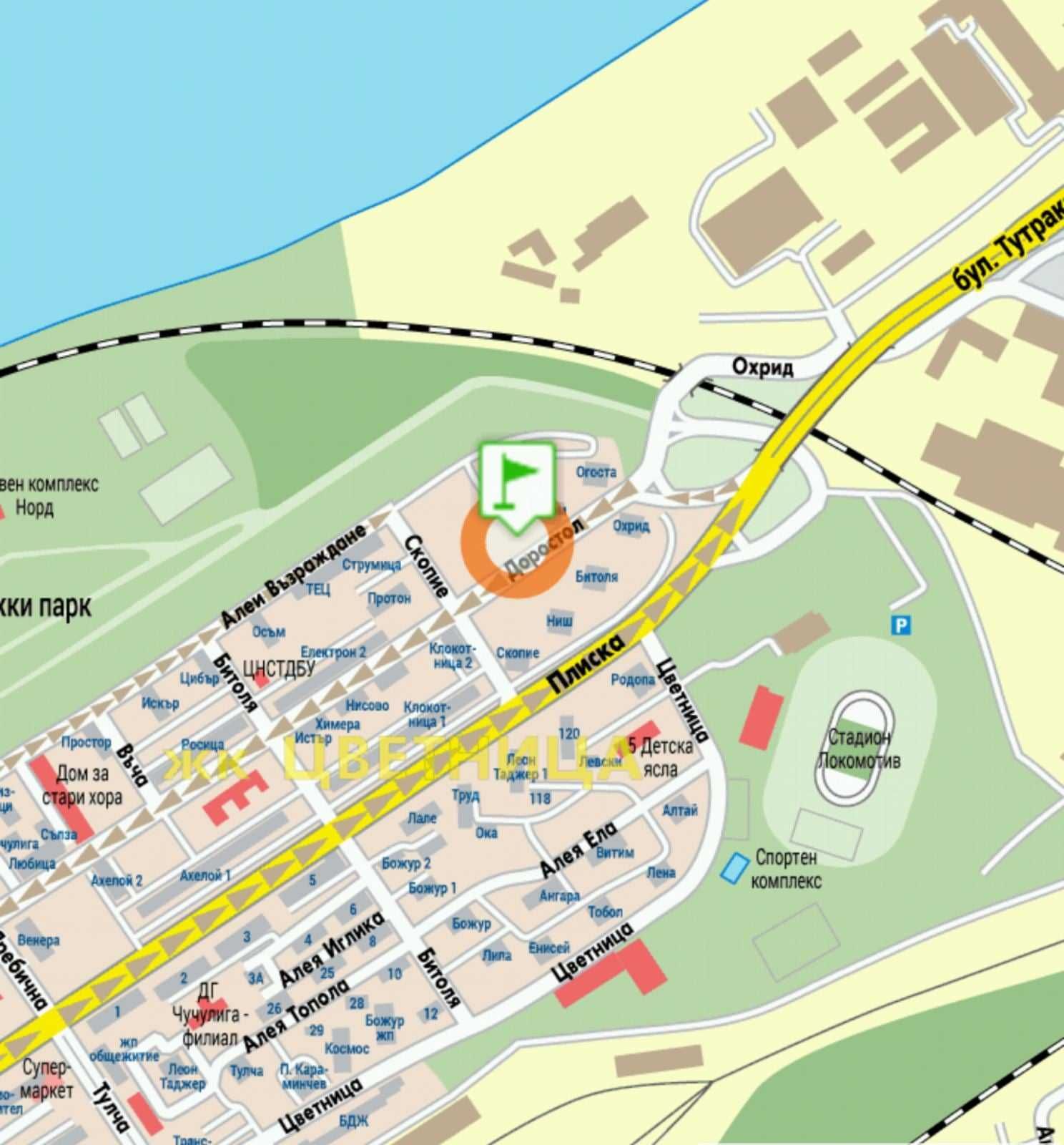 Тристаен апартамент в Русе, Алеи Възраждане - 83 кв.м за 1023 €/кв.м - Снимка #11
