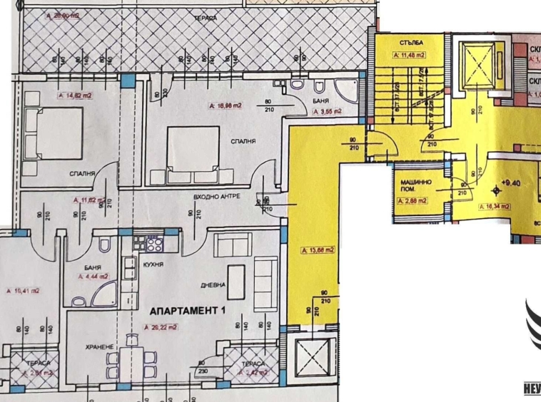 Четиристаен апартамент в Асеновград - 182 кв.м за 687 €/кв.м - Снимка #2
