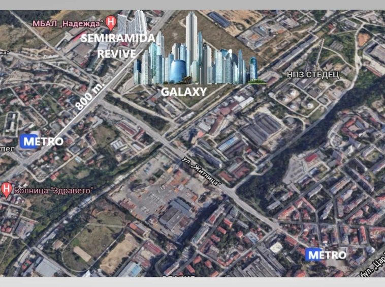 Тристаен апартамент в София, Красна поляна 2 - 94 кв.м за 1049 €/кв.м - Снимка #3