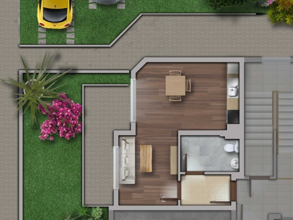 Едностаен апартамент в София, Връбница 1 - 54 кв.м за 1004 €/кв.м - Снимка #1