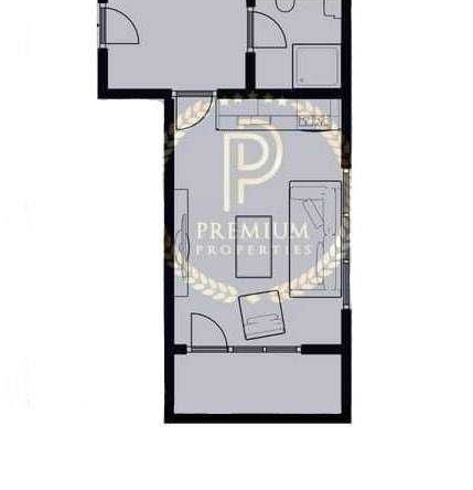 Едностаен апартамент в Пловдив, Кършияка - 45 кв.м за 1000 €/кв.м - Снимка #1