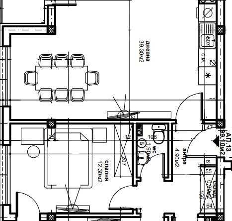 Тристаен апартамент в Пловдив, Южен - 110 кв.м за 858 €/кв.м - Снимка #1