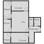 Тристаен апартамент в Пловдив, Южен - 80 кв.м за 769 €/кв.м - Снимка #1