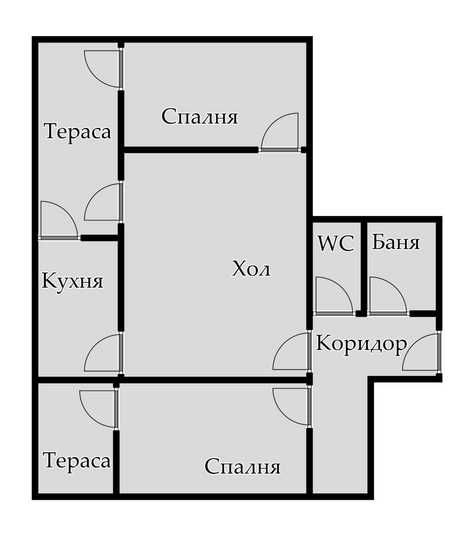 Тристаен апартамент в Пловдив, Южен - 80 кв.м за 769 €/кв.м - Снимка #1