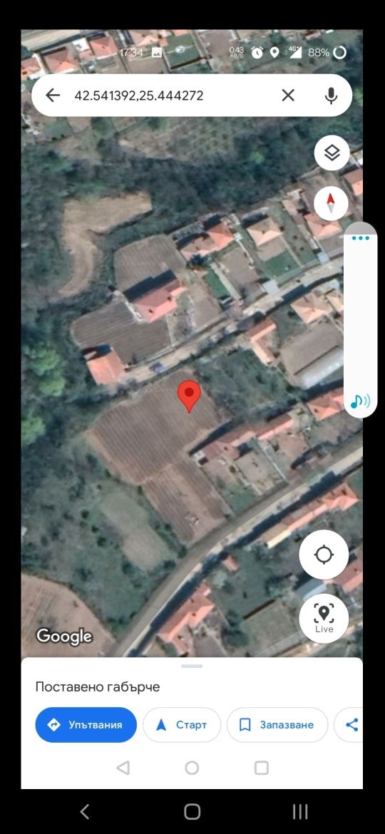 Парцел в с. Кънчево, Област Стара Загора - 1000 кв.м за 18 €/кв.м - Снимка #3