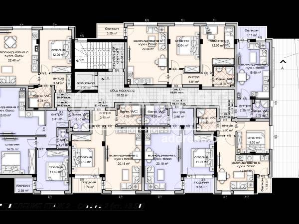 Тристаен апартамент в Варна, Владислав Варненчик - 101 кв.м за 755 €/кв.м - Снимка #4