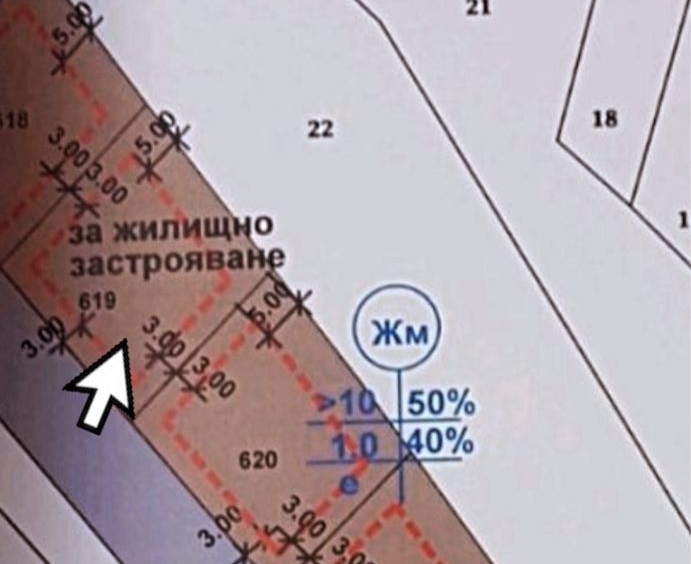 Парцел в София, Дружба 2 - 813 кв.м за 45 €/кв.м - Снимка #3