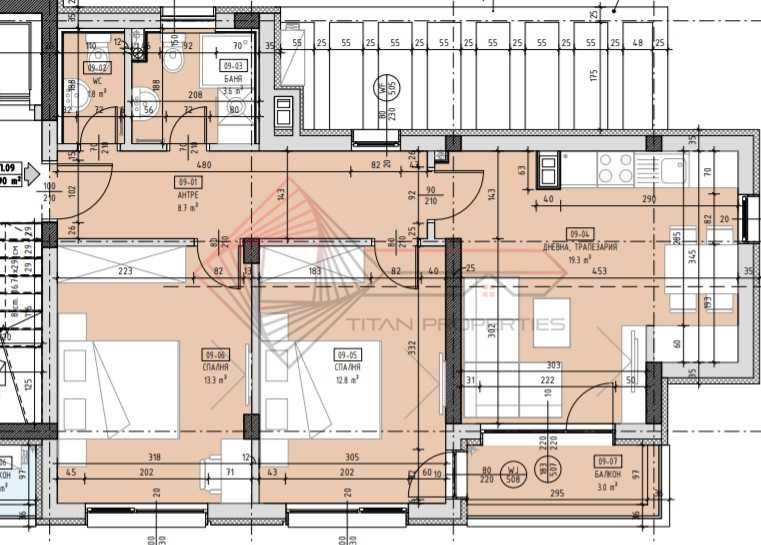 Тристаен апартамент в София, Малинова долина - 104 кв.м за 1448 €/кв.м - Снимка #3