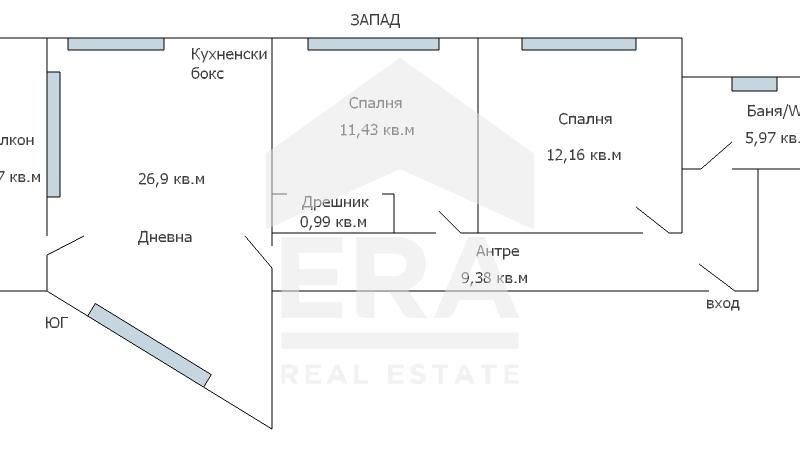 Тристаен апартамент в Варна, Виница - 99 кв.м за 889 €/кв.м - Снимка #4