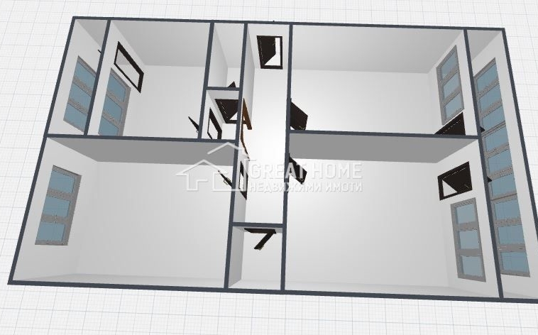 Четиристаен апартамент в Търговище, Запад 1 - 84 кв.м за 1542 €/кв.м - Снимка #7