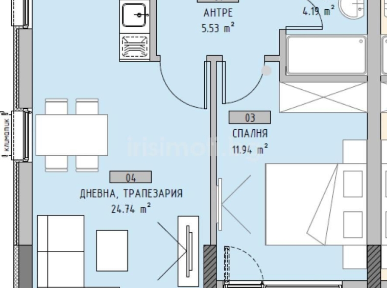 Двустаен апартамент в София, Малинова долина - 71 кв.м за 1241 €/кв.м - Снимка #4
