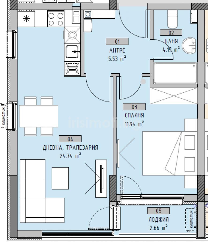 Двустаен апартамент в София, Малинова долина - 71 кв.м за 1241 €/кв.м - Снимка #4