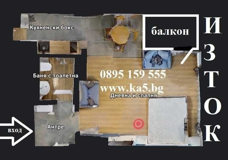 Дава се под наем Едностаен апартамент в София, Люлин 1 - 52 кв.м за 700лв € - Снимка #22