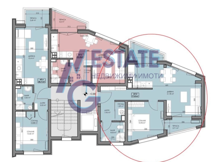 Двустаен апартамент в Созопол - 78 кв.м за 1098 €/кв.м - Снимка #1
