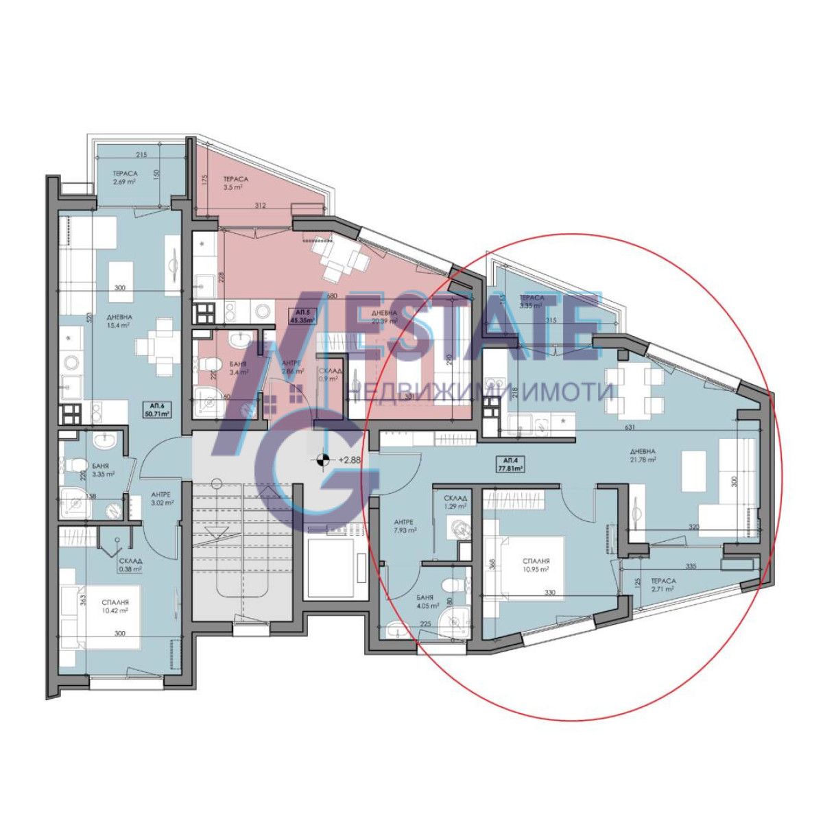 Двустаен апартамент в Созопол - 78 кв.м за 1098 €/кв.м - Снимка #1