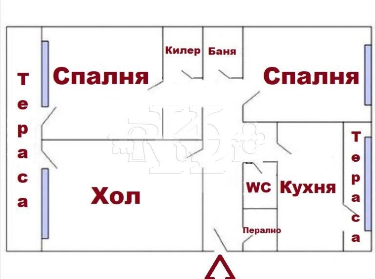 Тристаен апартамент в Варна, Младост 2 - 80 кв.м за 1482 €/кв.м - Снимка #1