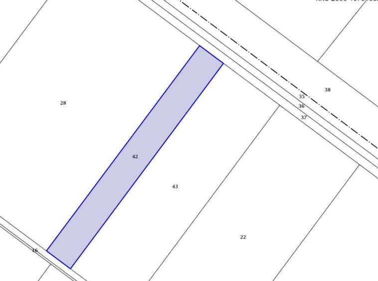 Парцел в с. Радиново, Област Пловдив - 3000 кв.м за 19 €/кв.м - Снимка #1