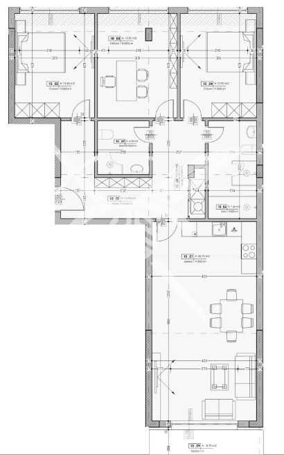 Многостаен апартамент в Пловдив, Христо Смирненски - 123 кв.м за 1254 €/кв.м - Снимка #1