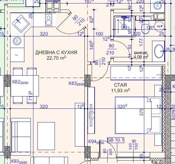 Двустаен апартамент в Русе, Център - 76 кв.м за 23 €/кв.м - Снимка #1