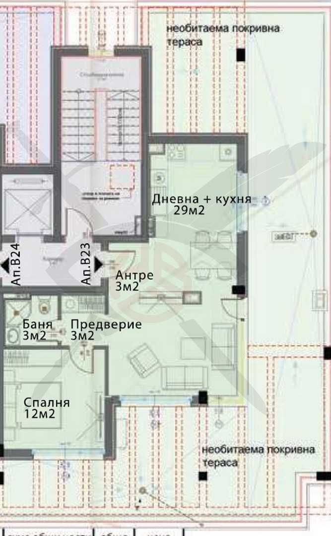 Двустаен апартамент в София, Модерно предградие - 75 кв.м за 1294 €/кв.м - Снимка #1