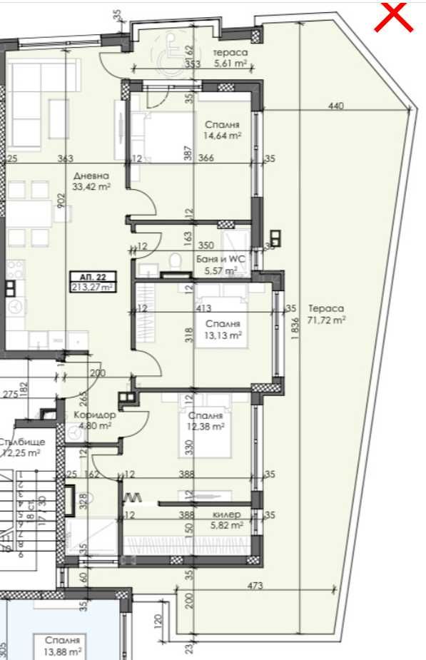 Многостаен апартамент в Пловдив, Каменица 1 - 213 кв.м за 918 €/кв.м - Снимка #1
