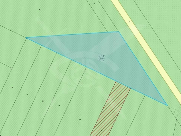 Парцел в Пловдив, Прослав - 3300 кв.м за 100 €/кв.м - Снимка #1