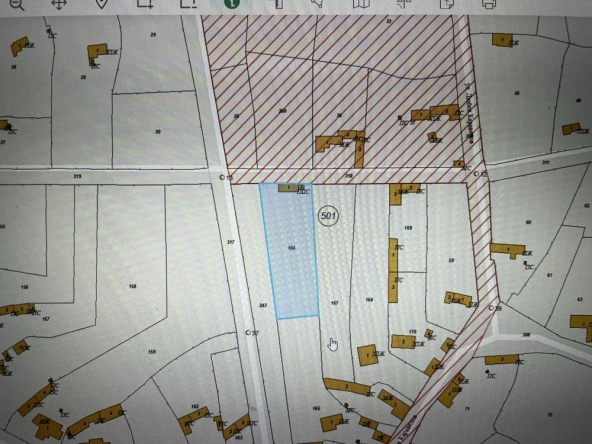 Парцел в с. Миладиновци, Област Търговище - 1642 кв.м за 16 €/кв.м - Снимка #1