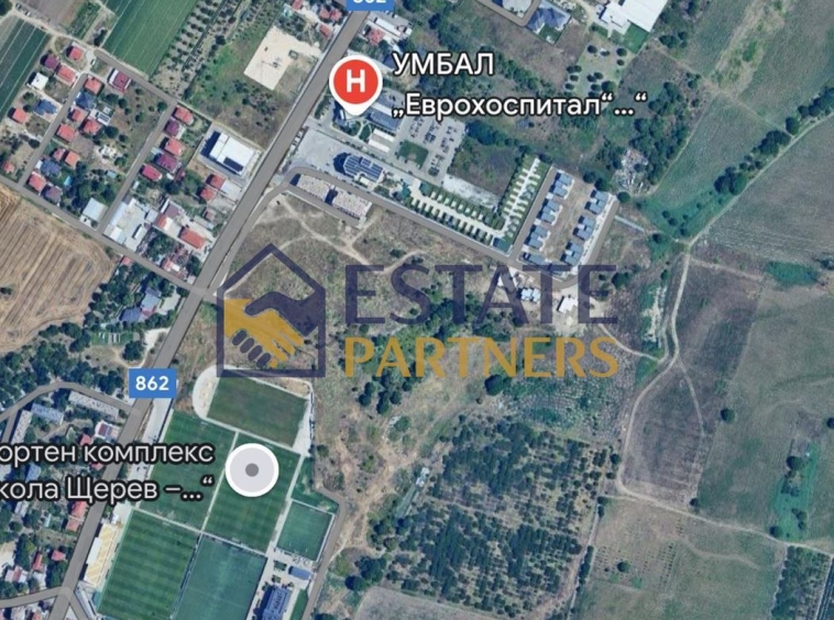 Парцел в Пловдив, Остромила - 833 кв.м за 100 €/кв.м - Снимка #1