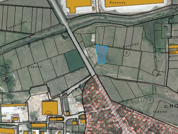 Парцел в Елин Пелин - 5000 кв.м за 80 €/кв.м - Снимка #1