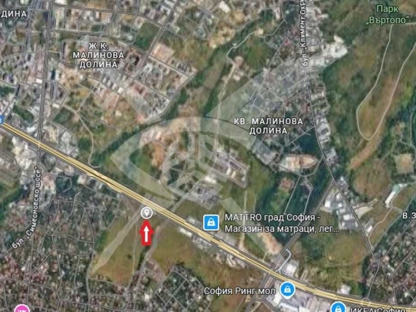 Парцел в София, Витоша - 1733 кв.м за 255 €/кв.м - Снимка #1