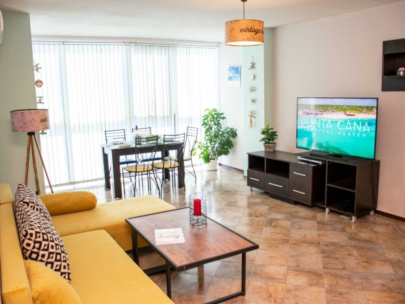 Дава се под наем Двустаен апартамент в Несебър - 75 кв.м за 500 € - Снимка #1