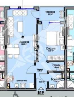 Двустаен апартамент в София, Хладилника - 70 кв.м за 722 €/кв.м - Снимка #1