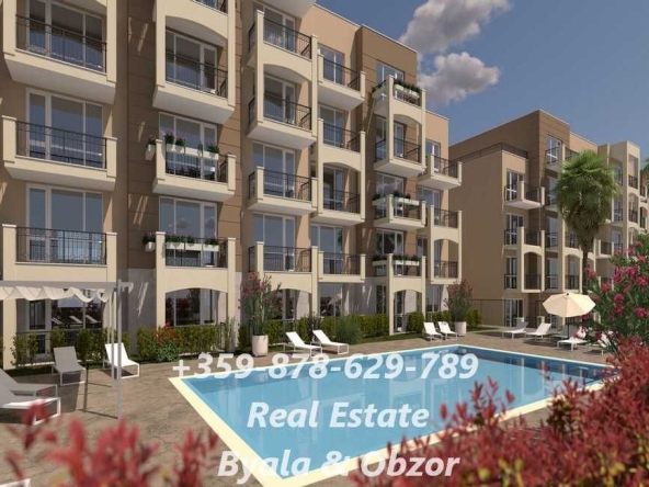 Двустаен апартамент в Бяла - 56 кв.м за 708 €/кв.м - Снимка #1