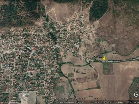 Парцел в с. Хрищени, Област Стара Загора - 840 кв.м за 18 €/кв.м - Снимка #1