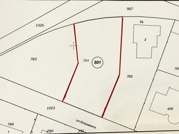 Парцел в с. Браниполе, Област Пловдив - 584 кв.м за 79 €/кв.м - Снимка #1