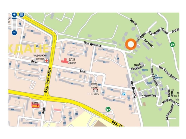 Дава се под наем Гараж / Паркомясто в Варна, м-т Пчелина - 12 кв.м за 44.88 € - Снимка #1