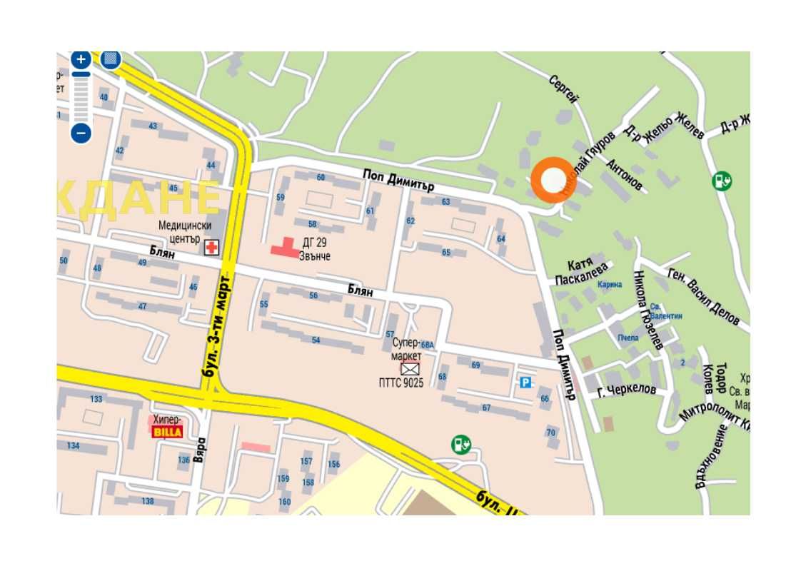 Дава се под наем Гараж / Паркомясто в Варна, м-т Пчелина - 12 кв.м за 44.88 € - Снимка #1