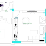 Двустаен апартамент в Пловдив, Младежки Хълм - 78 кв.м за 833 €/кв.м - Снимка #1