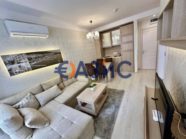 Двустаен апартамент в к.к. Слънчев бряг - 44 кв.м за 1146 €/кв.м - Снимка #1
