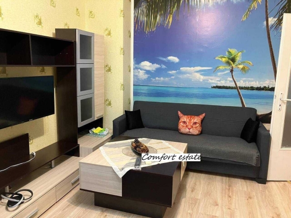 Дава се под наем Едностаен апартамент в Стара Загора, Три чучура - юг - 42 кв.м за 284.07 € - Снимка #1