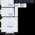 Тристаен апартамент в Варна, Бриз - 111 кв.м за 995 €/кв.м - Снимка #1