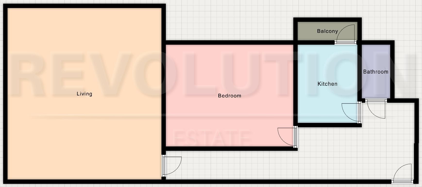 Двустаен апартамент в София, Център - 65 кв.м за 3139 €/кв.м - Снимка #1