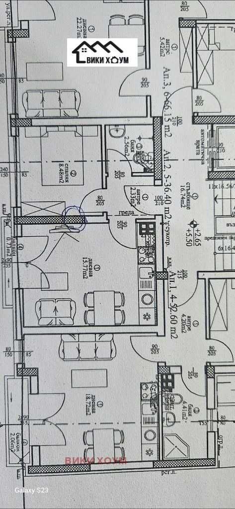 Двустаен апартамент в Варна, Център - 51 кв.м за 940 €/кв.м - Снимка #1