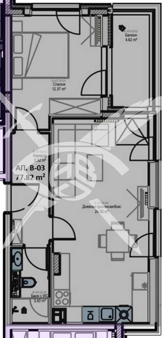 Двустаен апартамент в София, Младост 2 - 81 кв.м за 977 €/кв.м - Снимка #1
