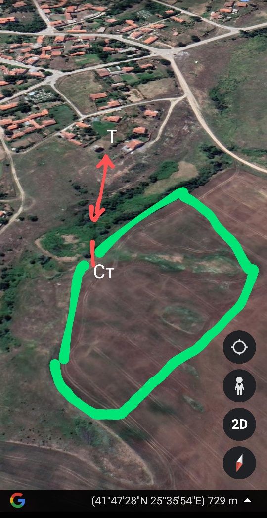 Земеделски имот в с. Царева поляна, Област Хасково -  кв.м за 2550 €/дка - Снимка #1