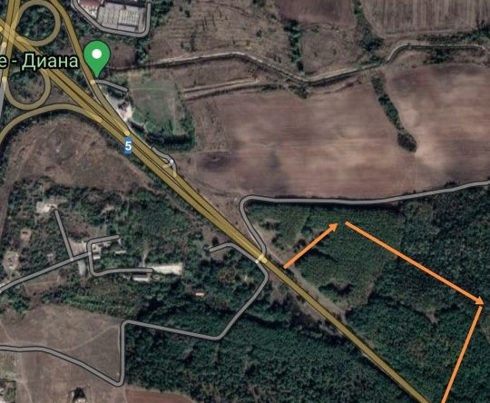 Парцел в Хасково, Младежки хълм - 7200 кв.м за 8 €/кв.м - Снимка #1