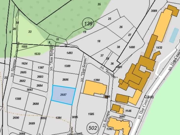 Парцел в Велинград - 980 кв.м за 93 €/кв.м - Снимка #1